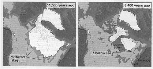 NA glacier maps