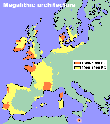 Nice image of European megalithic cultures from internet